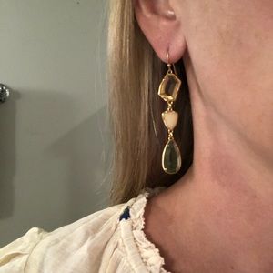 Drop statement earrings